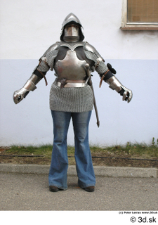 Photos Medieval Knight in plate armor 20 a poses knight…